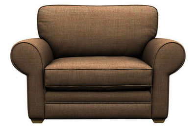 Heart of House Chedworth Fabric Cuddle Chair - Beige